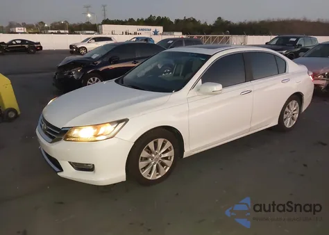 2013 Honda Accord Ex-L from USA, damaged, VIN 1HGCR2F82DA091334